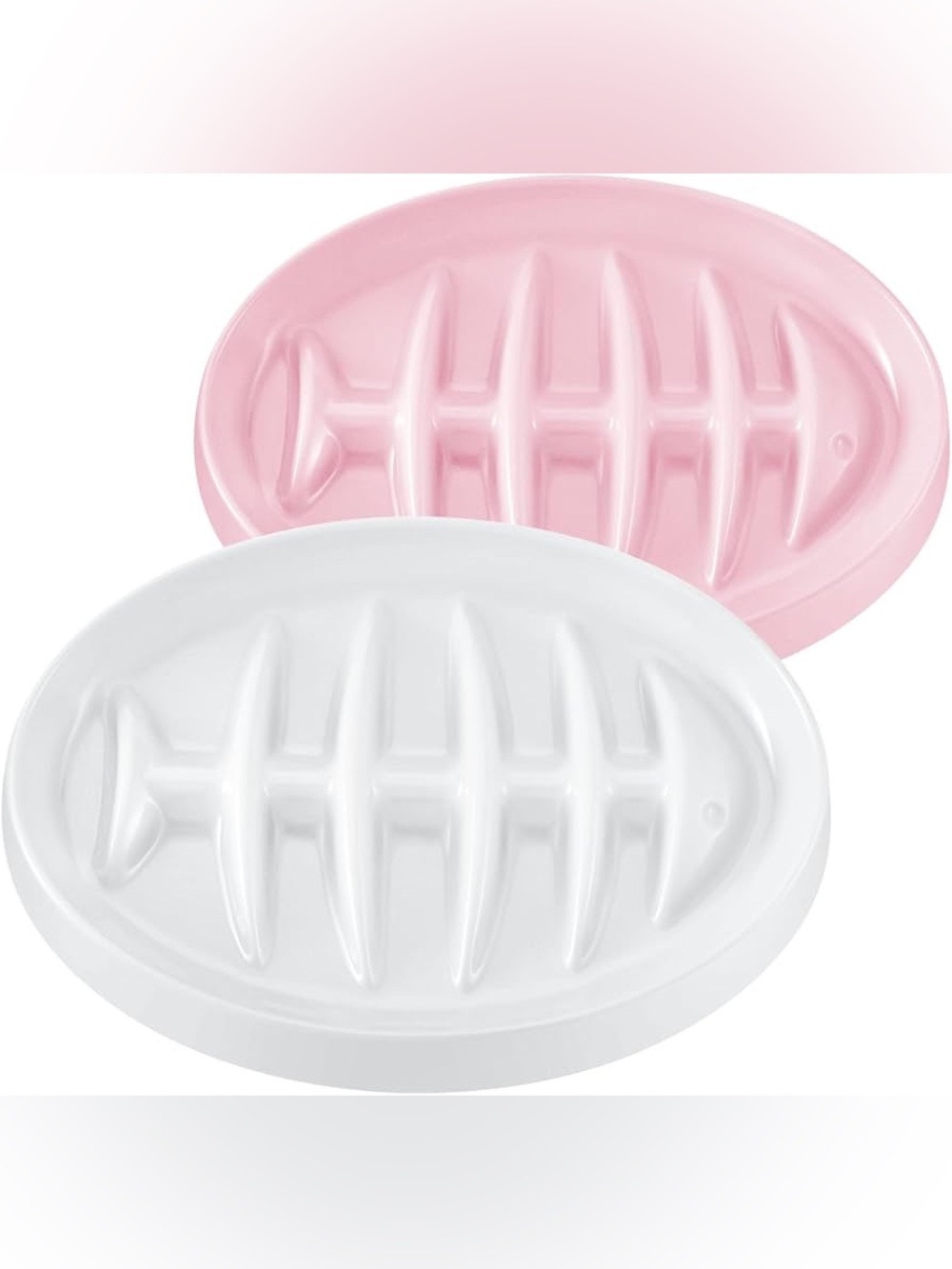 Maitys 2 Pack Cat Slow Feeder Bowl for Wet Food Small Interactive Puzzle Kitten